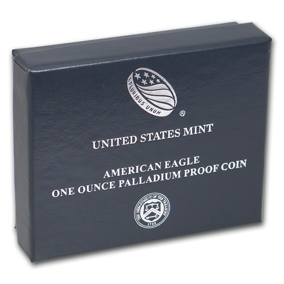 2018-W 1 oz Proof American Palladium Eagle (w/Box &amp; COA)