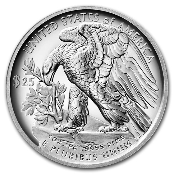 2018-W 1 oz Proof Palladium Eagle PF-70 PCGS/NGC (Labels Vary)