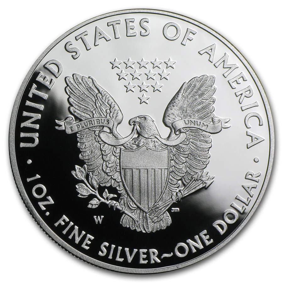 2018-W 1 oz Proof American Silver Eagle (w/Box & COA)