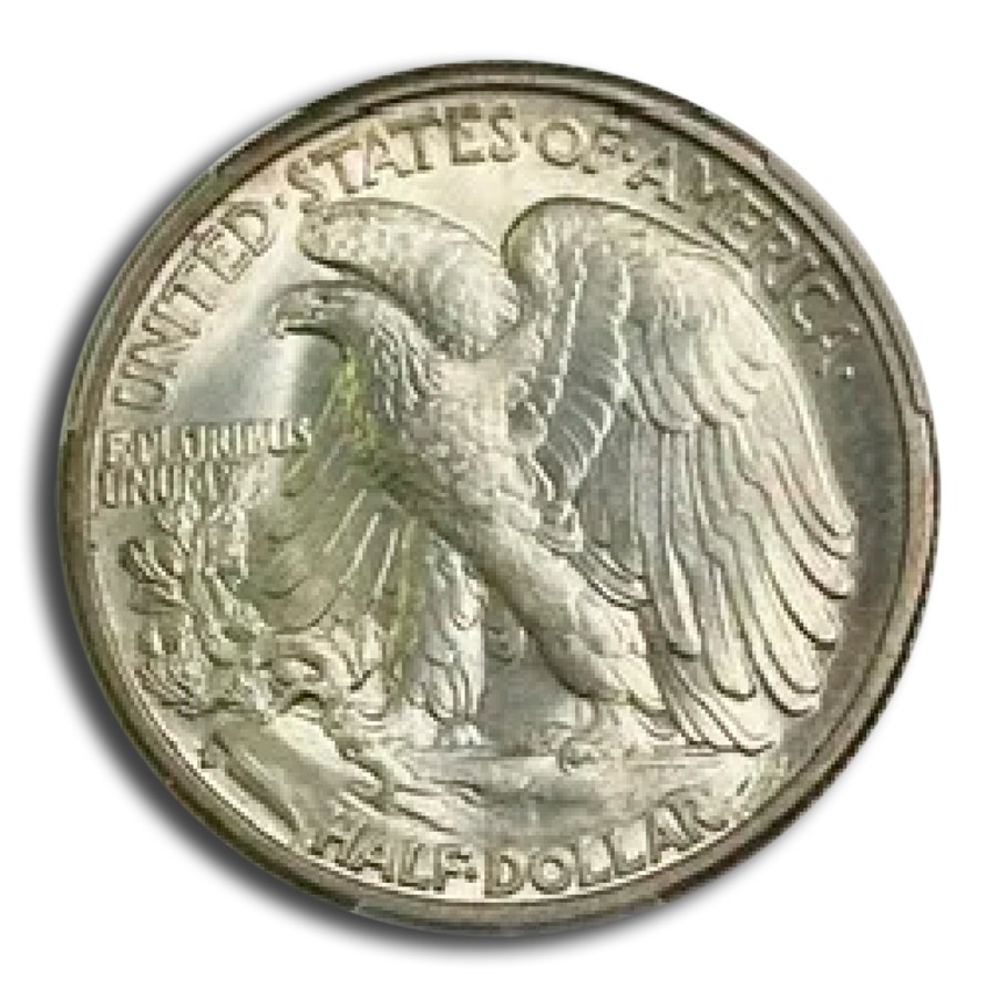 1935-D Walking Liberty Half Dollar MS-64 PCGS