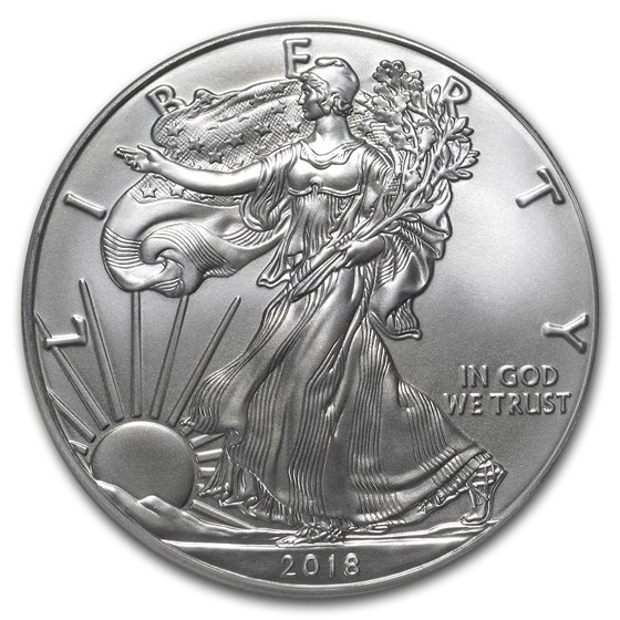 2018 American Silver Eagle MS-69 PCGS