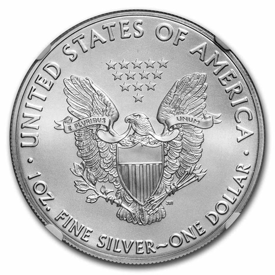 2018 American Silver Eagle MS-69 NGC