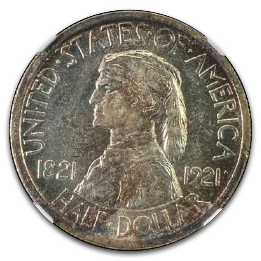 1921 Missouri Half Dollar Commem MS-65 NGC