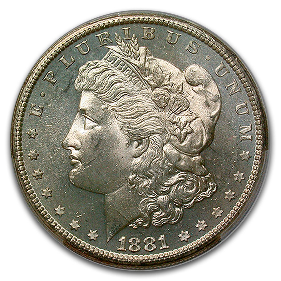 1881-S Morgan Dollar MS-63 PL PCGS