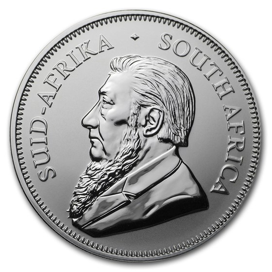 2017 South Africa 1 oz Silver Krugerrand Premium BU (No COA)