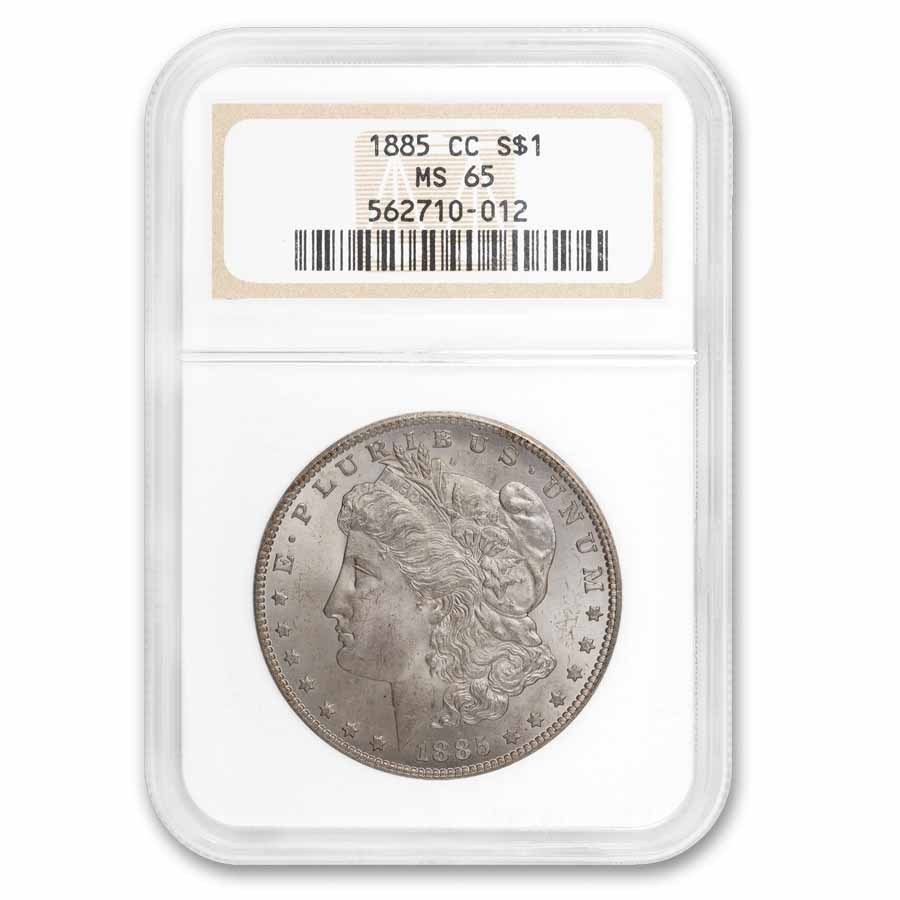 1885-CC Morgan Dollar MS-65 NGC