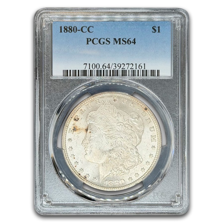 1880-CC Morgan Dollar MS-64 PCGS