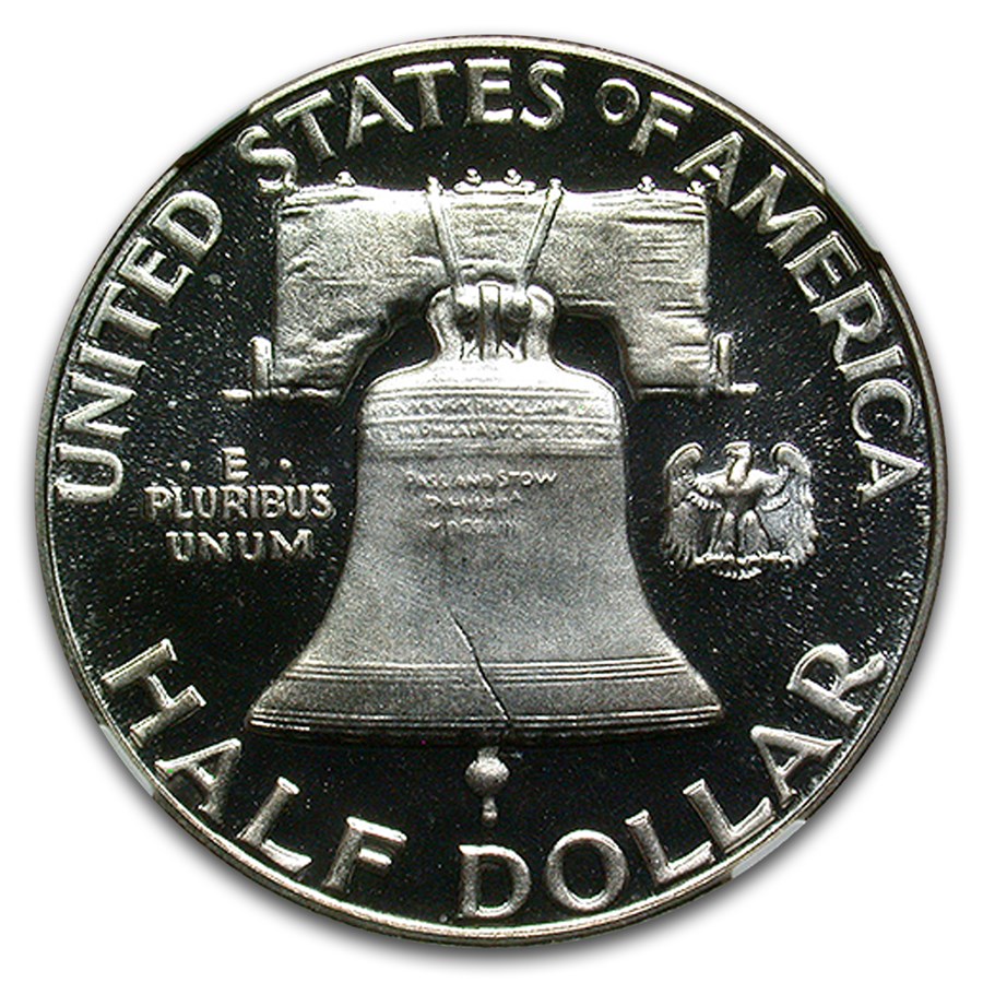 1954 Franklin Half Dollar PF-68 Cameo NGC