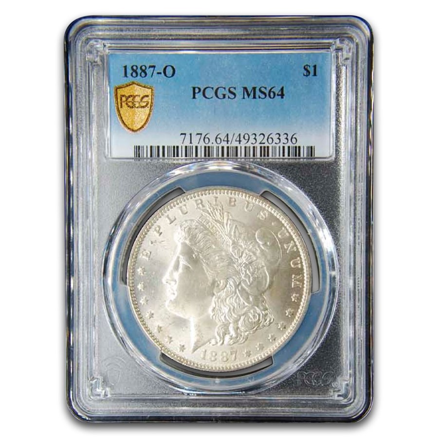 1887-O Morgan Dollar MS-64 PCGS