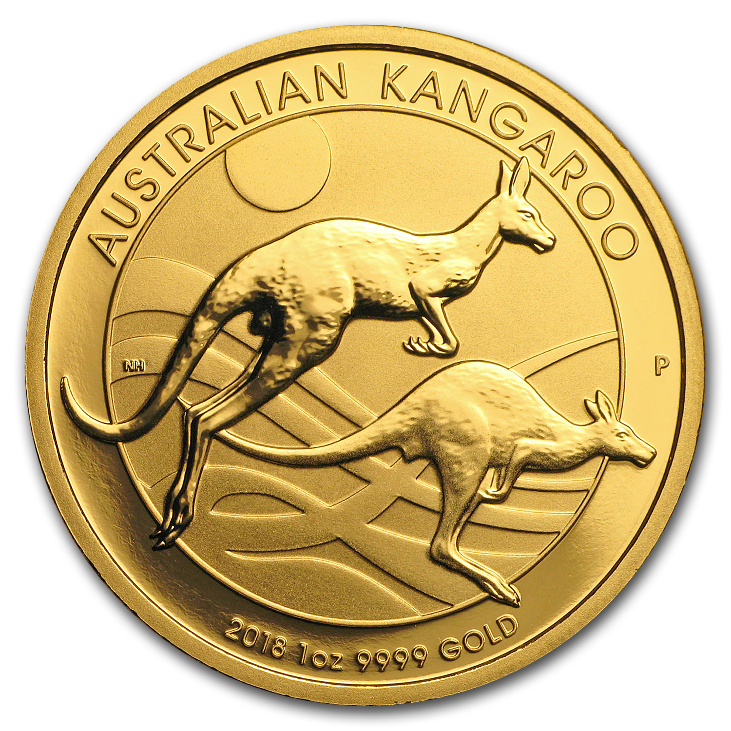 2018 Australia 1 oz Gold Kangaroo BU