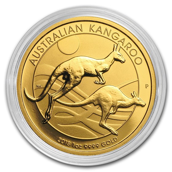 2018 Australia 1 oz Gold Kangaroo BU