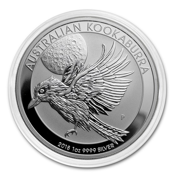 2018 Australia 1 oz Silver Kookaburra BU