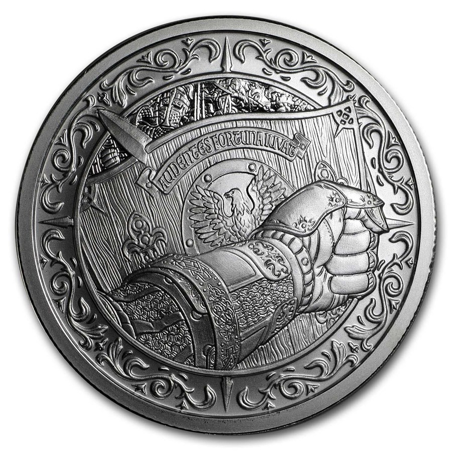 2 oz Silver Round - Destiny Knight: The Shield