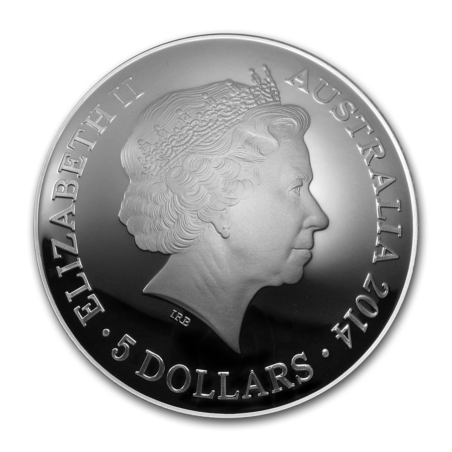 2014 Australia Silver $5 Domed Southern Sky Orion (Coin Only)