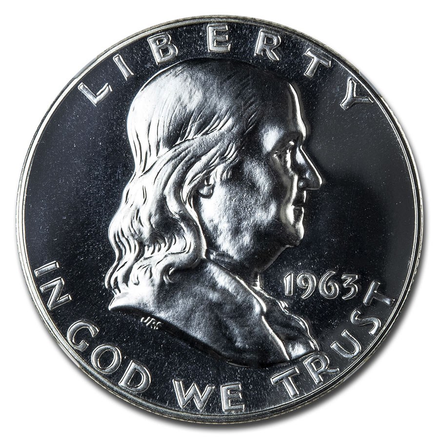 1963 Franklin Half Dollar PF-67 NGC