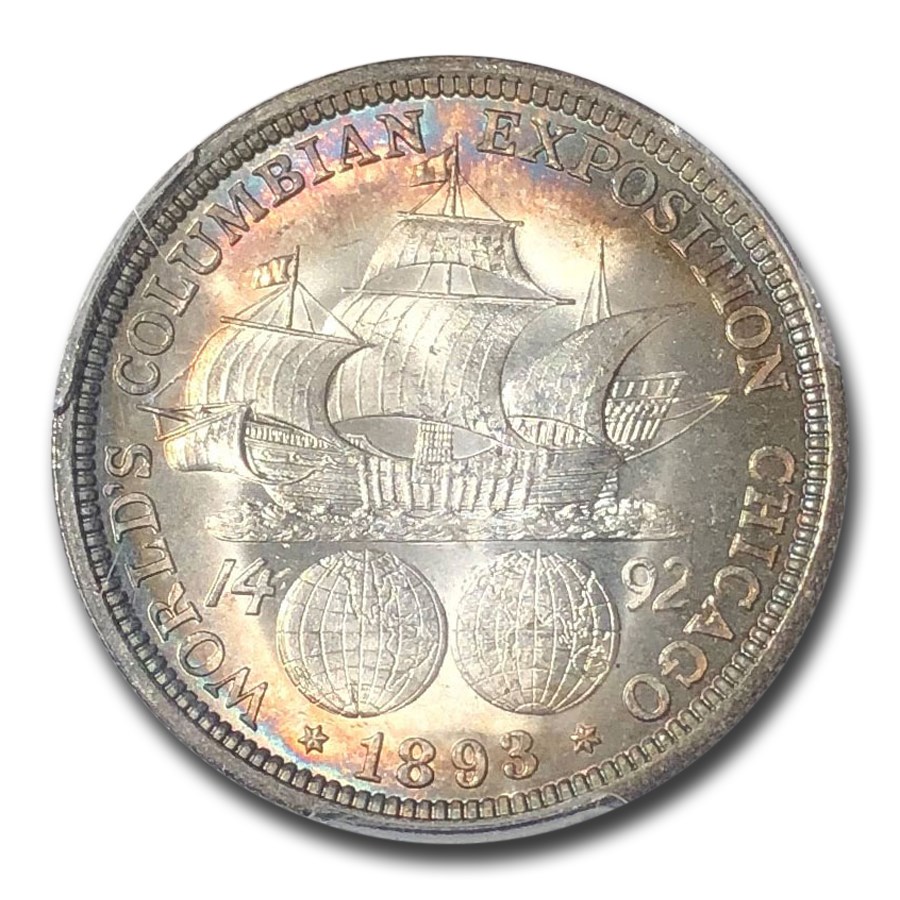 1893 Columbian Expo Half Dollar Expo MS-66 PCGS