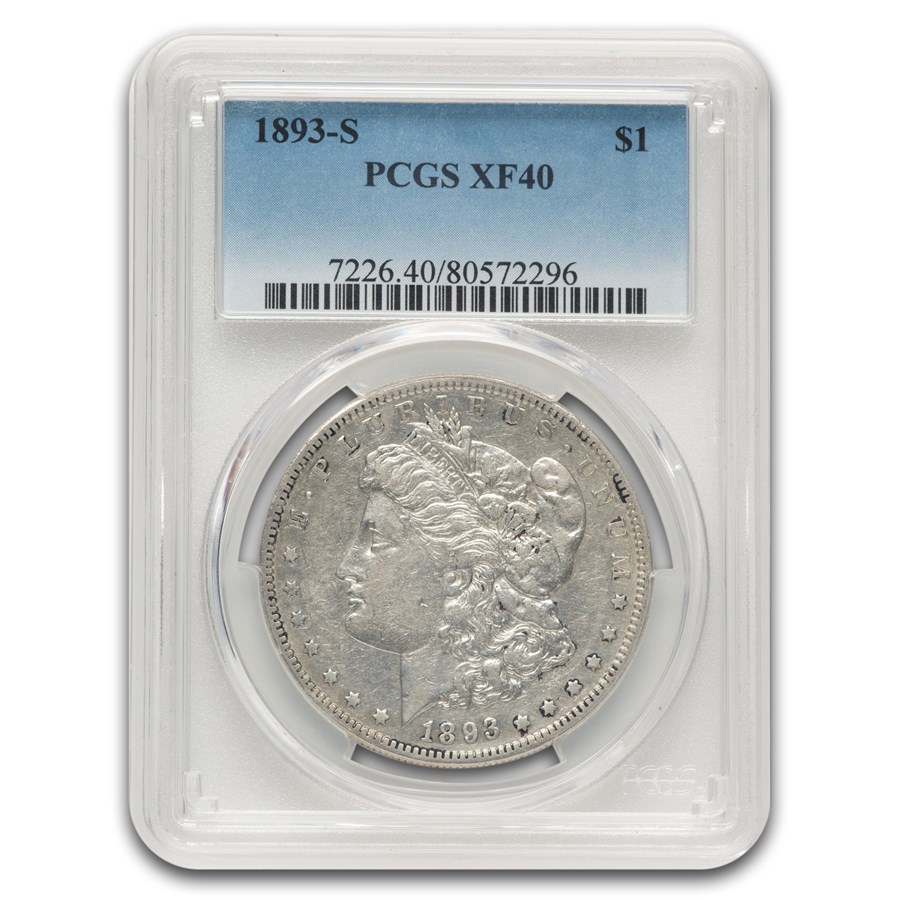 1893-S Morgan Dollar XF-40 PCGS