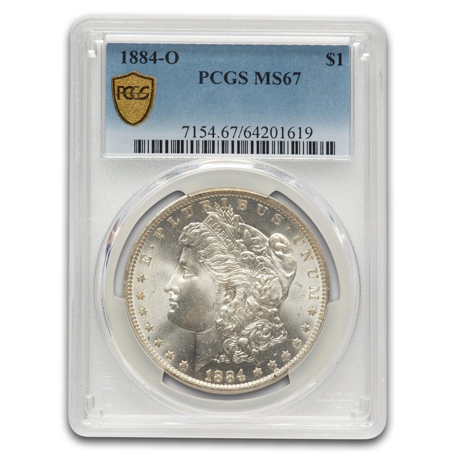 1884-O Morgan Dollar MS-67 PCGS