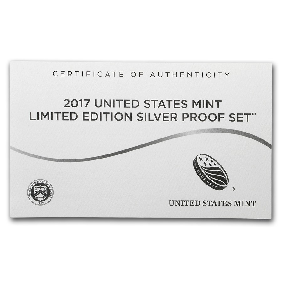 2017 Limited Edition Silver Proof Set