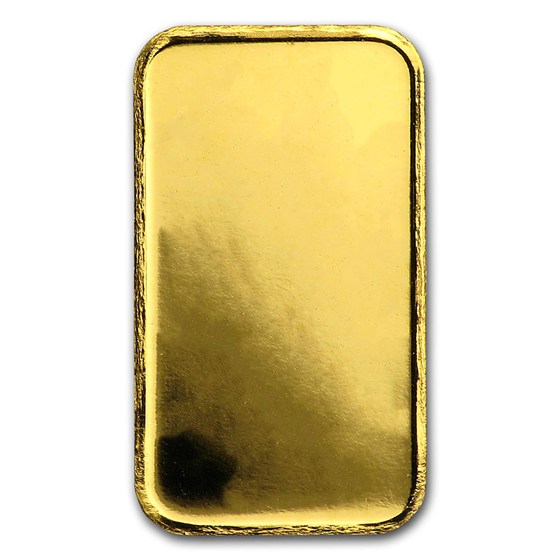 1/2 gram Gold Bar - APMEX (w/Snowflake Card, In TEP)