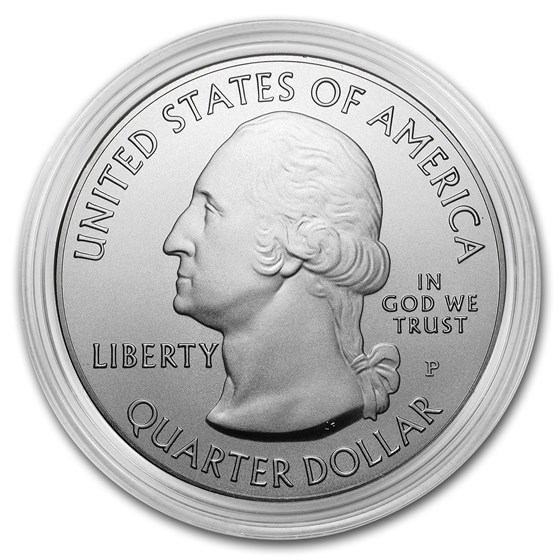 Burnished 5 oz Silver ATB Random Park (Capsule Only)