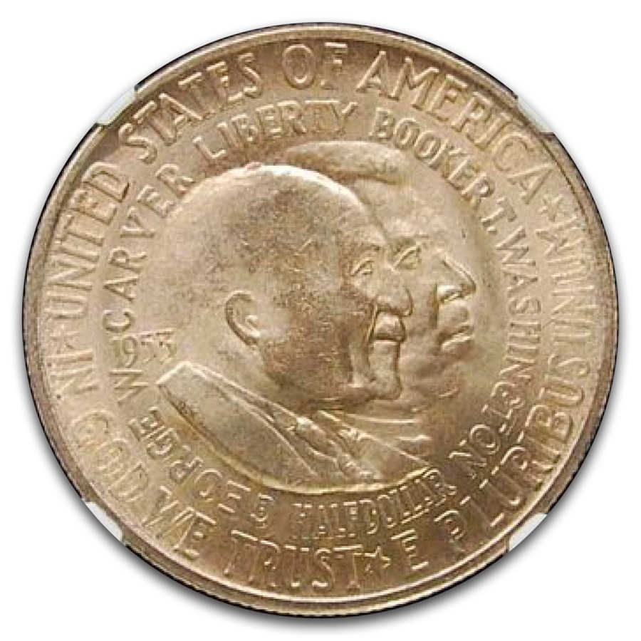1953-S Washington-Carver Half Dollar Commem MS-67 NGC