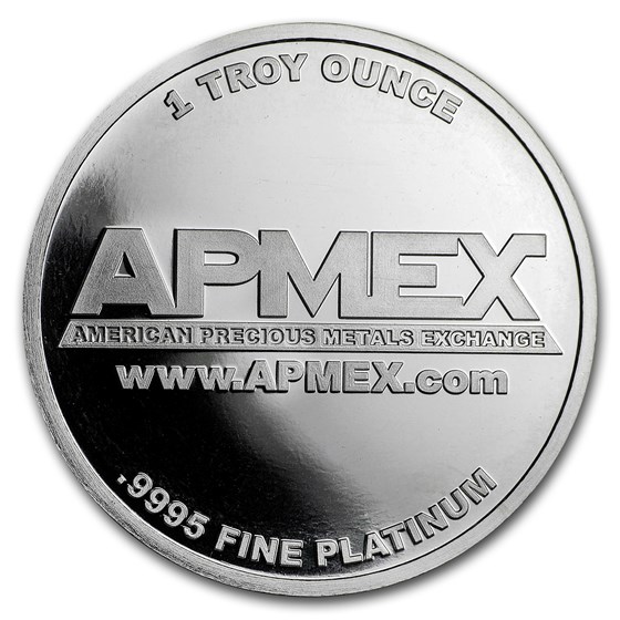 1 oz Platinum Round - APMEX (In TEP Package)