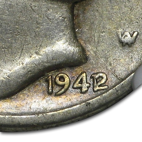 1942/41 Mercury Dime VF-25 NGC