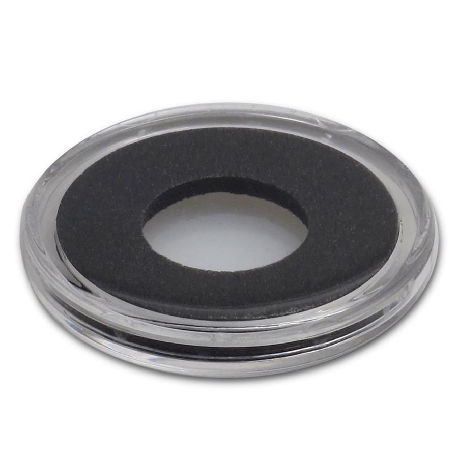 Coin Capsule w/Black Gasket - 13 mm