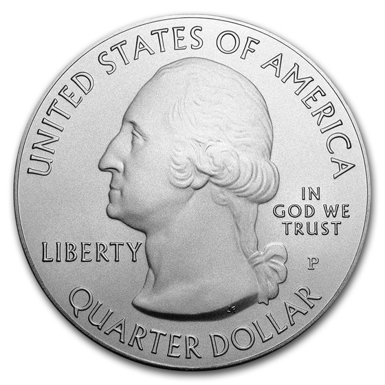 2017-P 5 oz Silver ATB George Rogers Clark (w/Box &amp; COA)