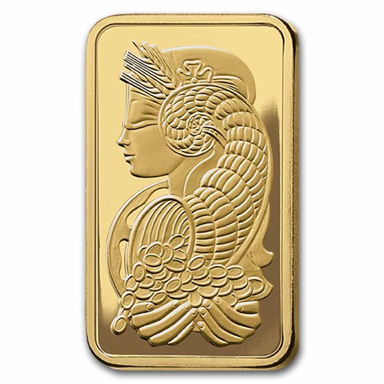 1/2 oz Gold Bar - PAMP Lady Fortuna Veriscan® (In Assay)
