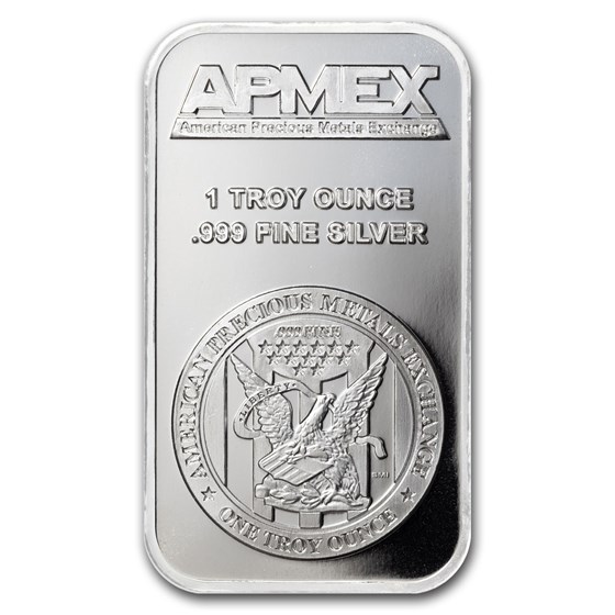 1 oz Silver Colorized Bar - APMEX (Love Collage)