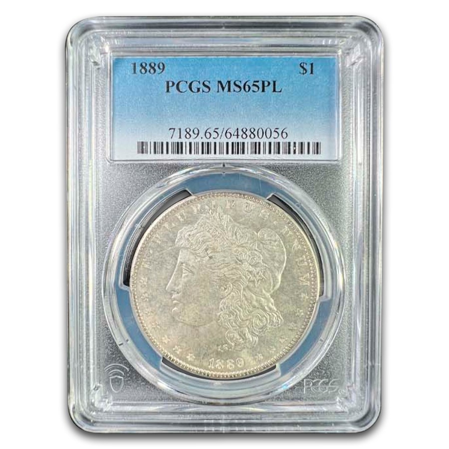 1889 Morgan Dollar MS-65 PCGS (PL)