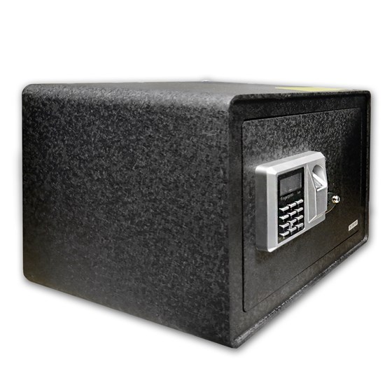 Biometric Security Safe - 0.57 Cubic Feet Storage