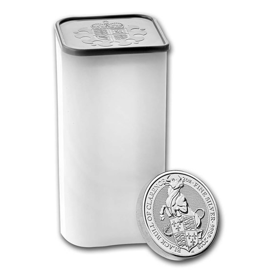 2018 Great Britain 2 oz Silver Queen's Beasts The Bull