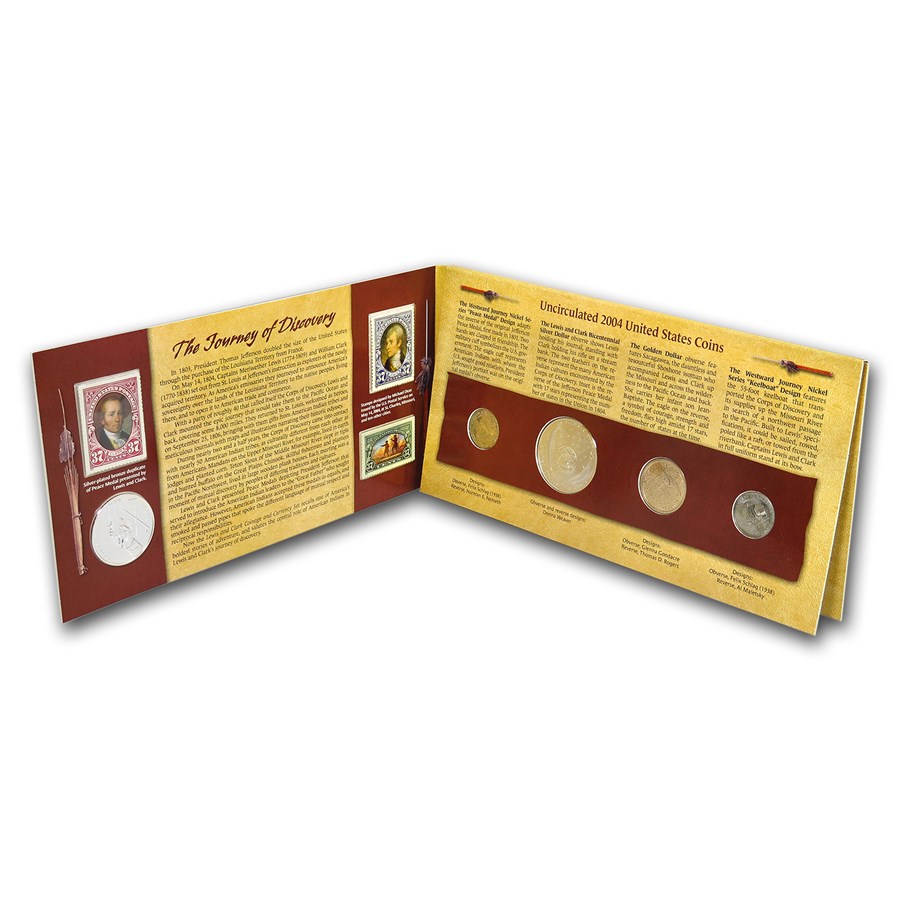 2004 Lewis & Clark Coin & Currency Set