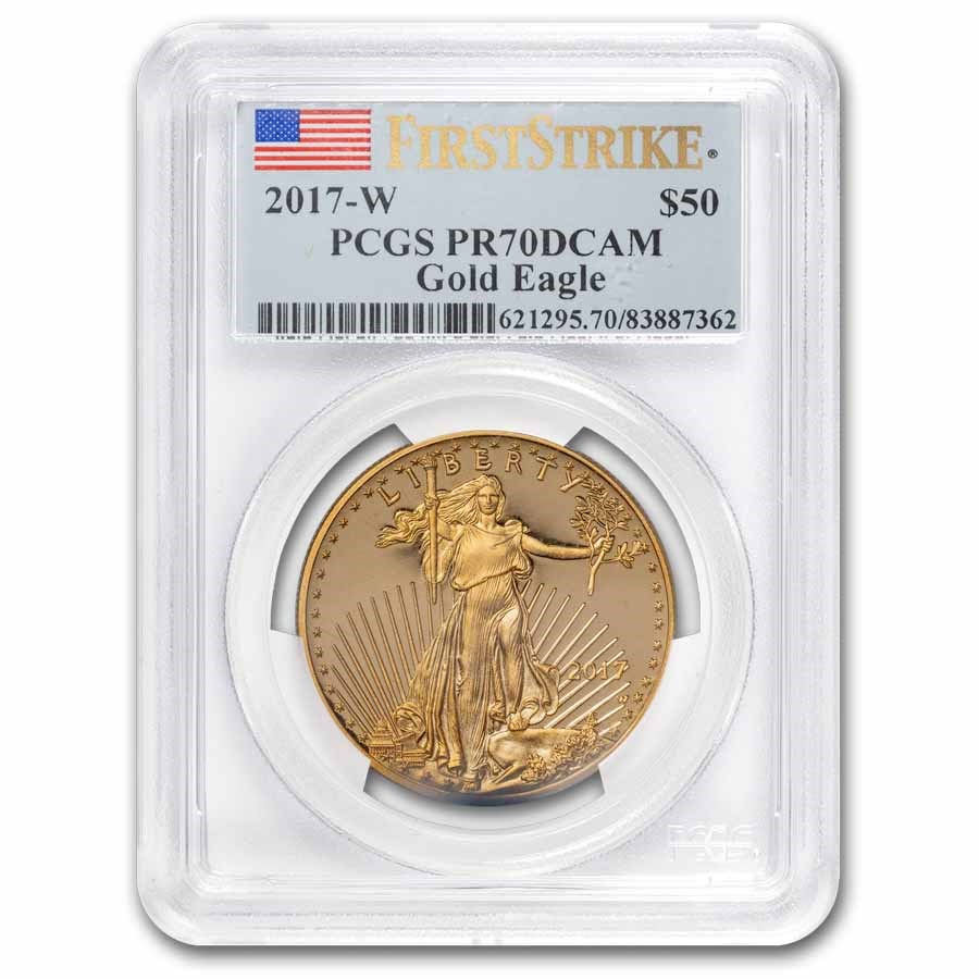2017-W 1 oz Proof American Gold Eagle PR-70 DCAM PCGS