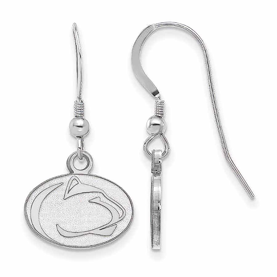 Sterling Silver Penn State University Dangle Earrings