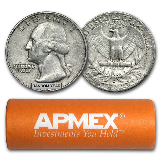 90% Silver Coins - $10 Face Value Roll