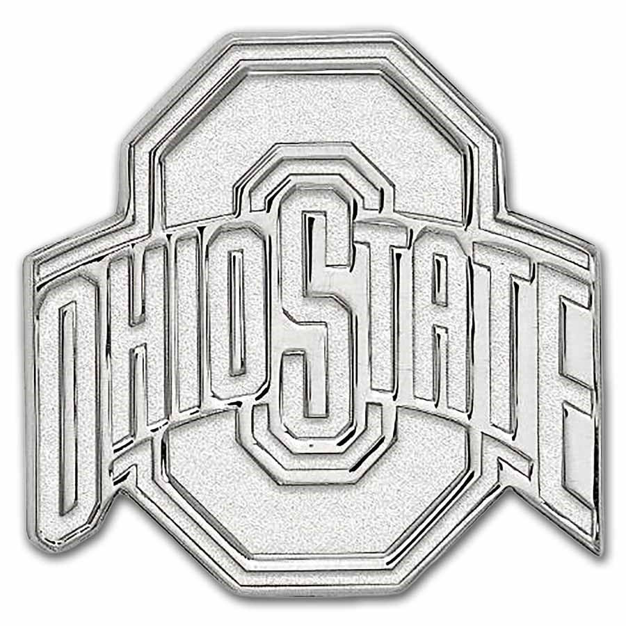Sterling Silver Ohio State University Lapel Pin
