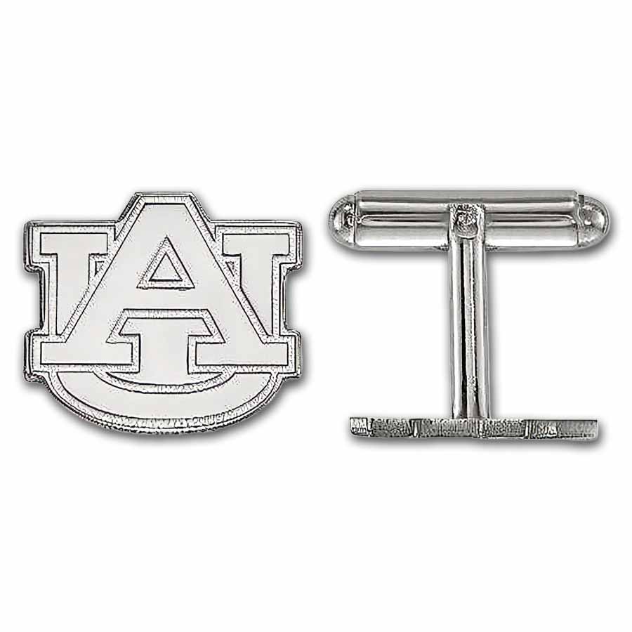 Sterling Silver Auburn University Cuff Link