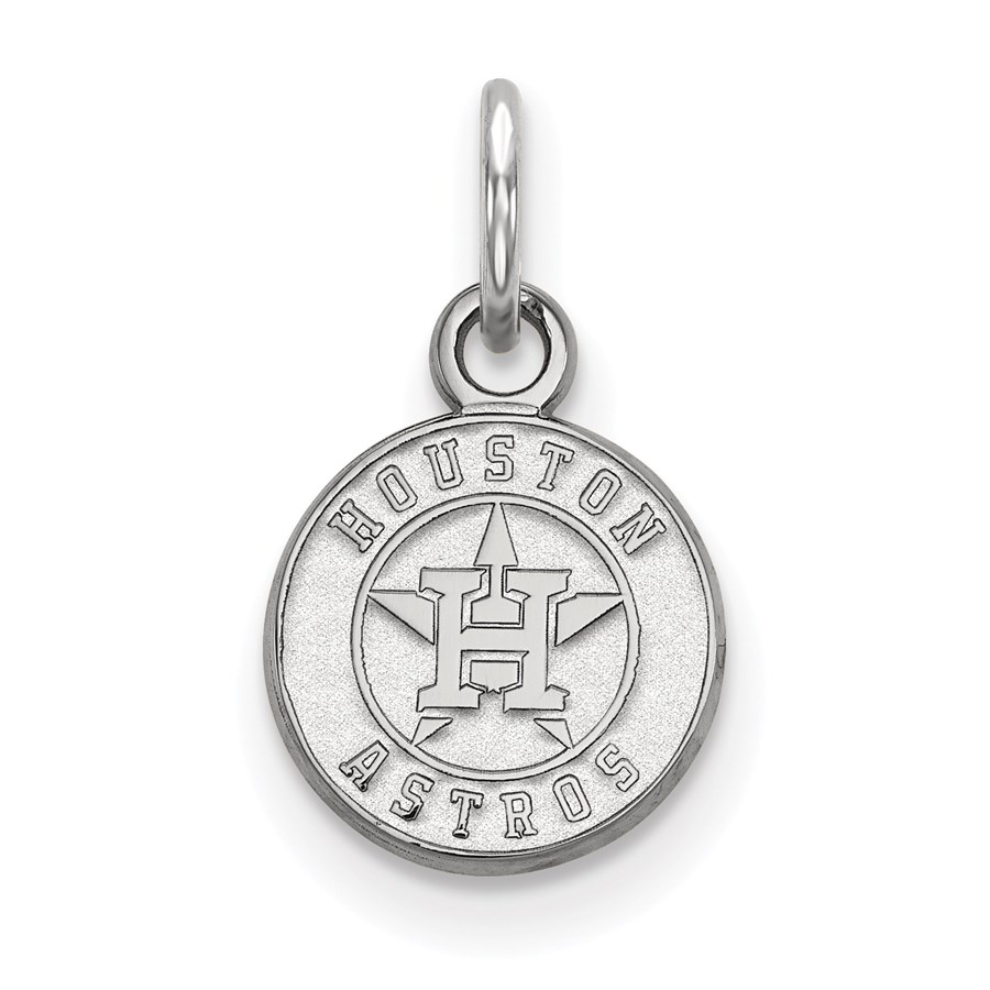 Sterling Silver MLB Houston Astros Pendant