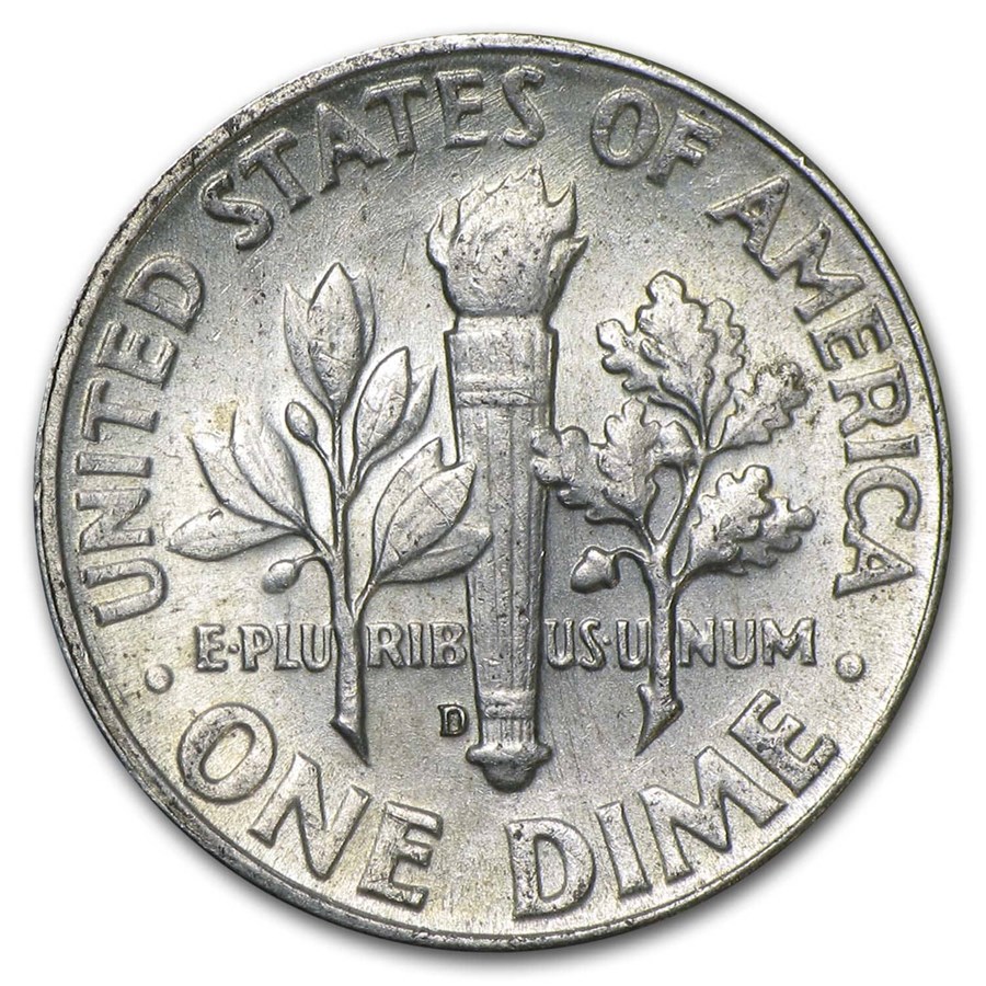 90% Silver Roosevelt Dimes $50 Face Value Bag