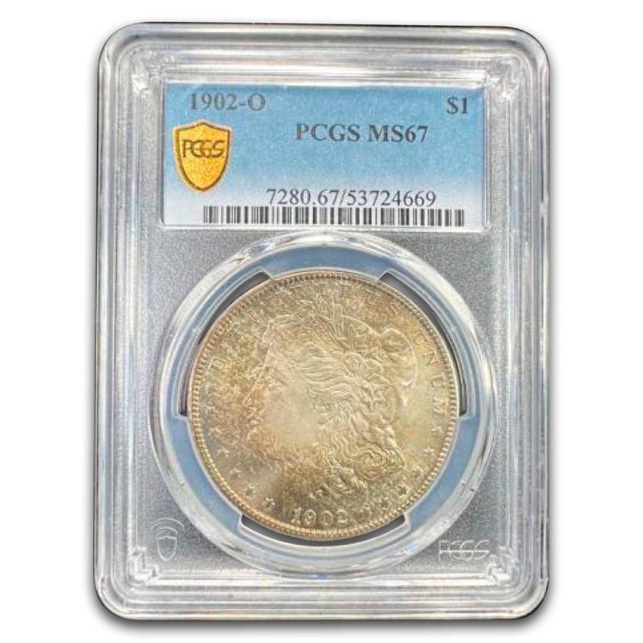 1902-O Morgan Dollar MS-67 PCGS