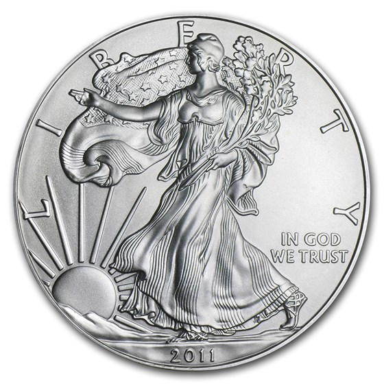 2011 1 oz American Silver Eagle (MintDirect® Single)