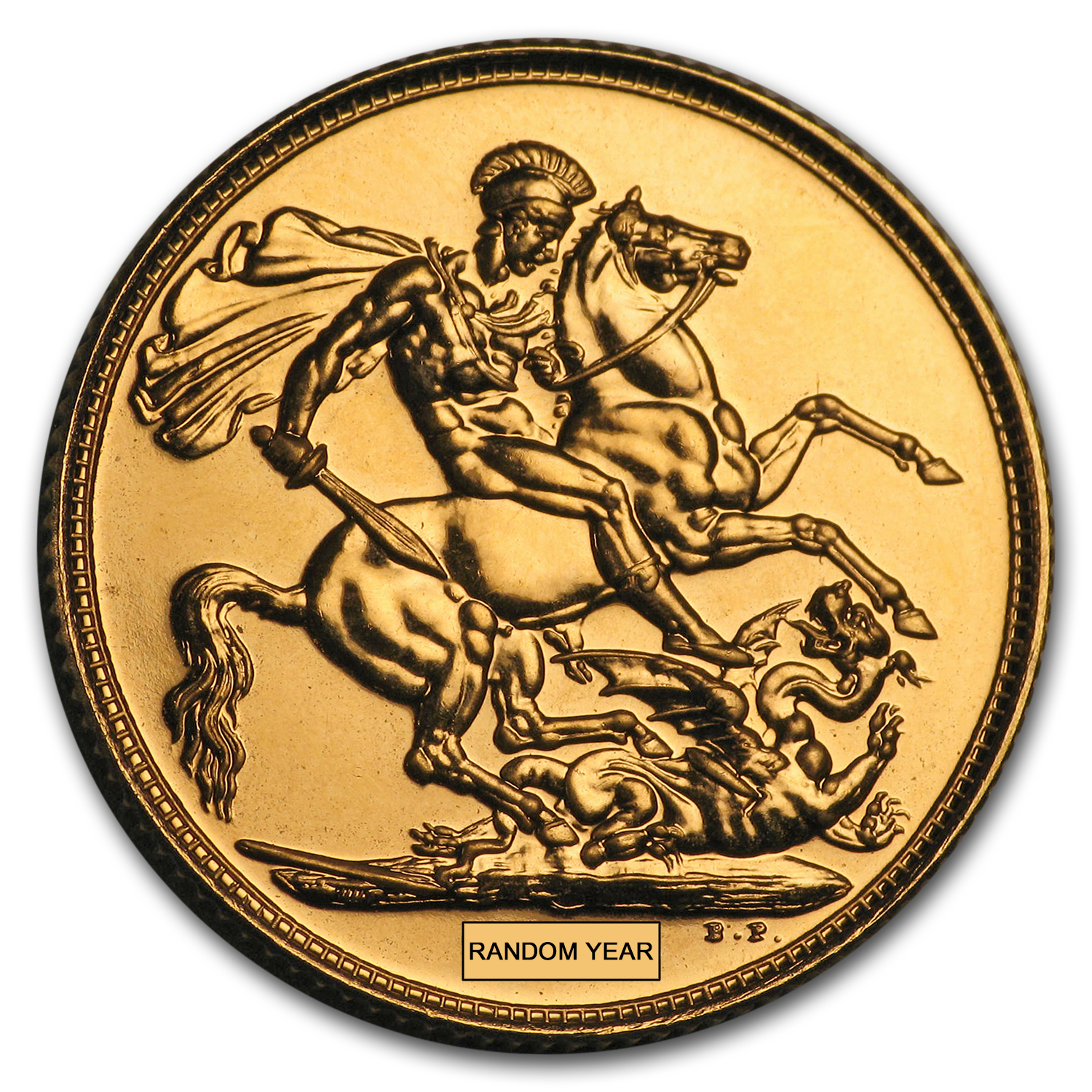 2013-Present Great Britain Gold Sovereign BU (Random Year)
