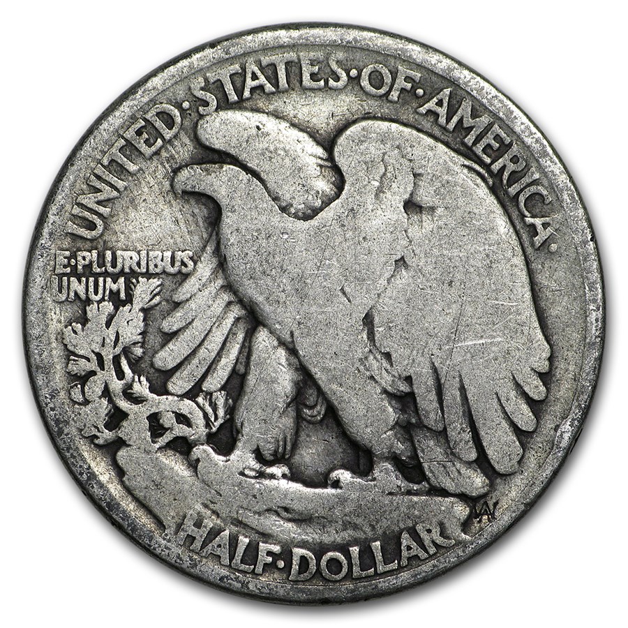 1920 Walking Liberty Half Dollar AG