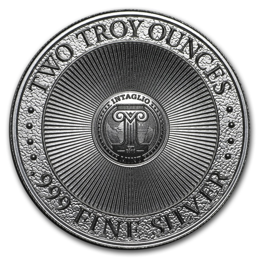 2 oz Silver High Relief Round - Molon Labe (Type 1)