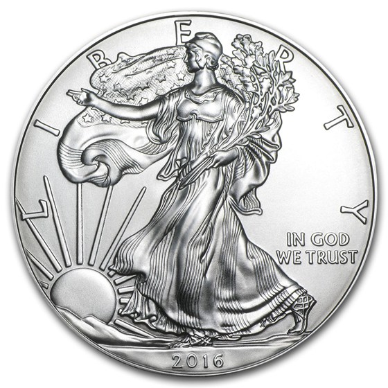 2016 1 oz American Silver Eagles (20-Coin MintDirect® Tube)