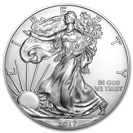 2017 1 oz American Silver Eagle (MintDirect® Single)